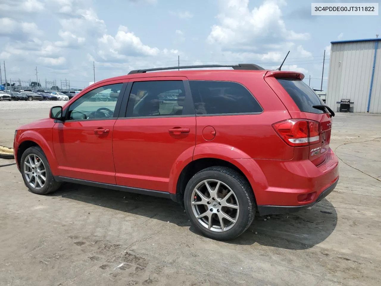 2018 Dodge Journey Gt VIN: 3C4PDDEG0JT311822 Lot: 65092214