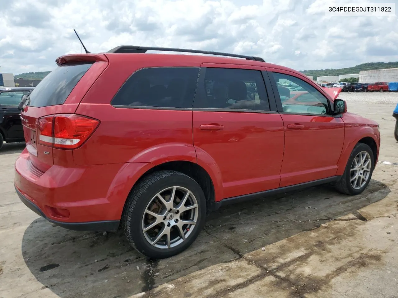 2018 Dodge Journey Gt VIN: 3C4PDDEG0JT311822 Lot: 65092214