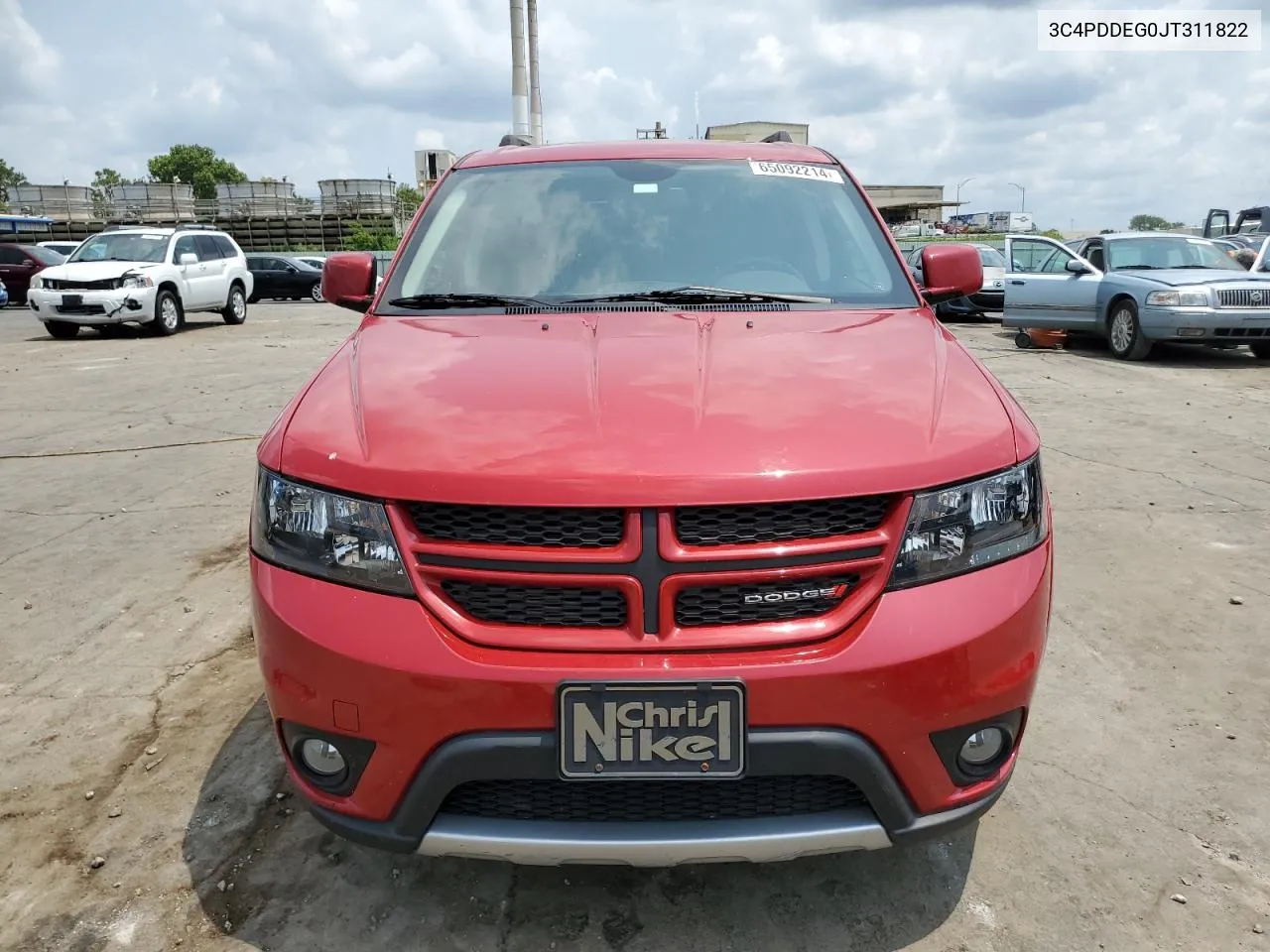 2018 Dodge Journey Gt VIN: 3C4PDDEG0JT311822 Lot: 65092214