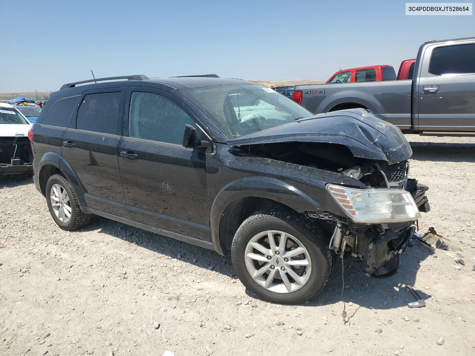 2018 Dodge Journey Sxt VIN: 3C4PDDBGXJT528654 Lot: 65494764