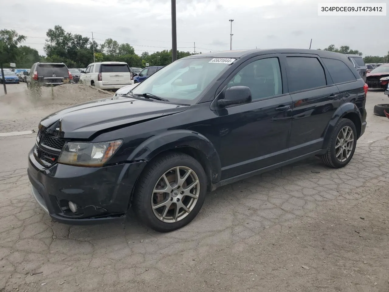 2018 Dodge Journey Gt VIN: 3C4PDCEG9JT473412 Lot: 65631644