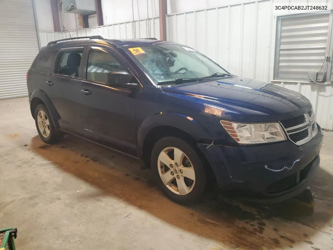 2018 Dodge Journey Se VIN: 3C4PDCAB2JT248632 Lot: 65671874