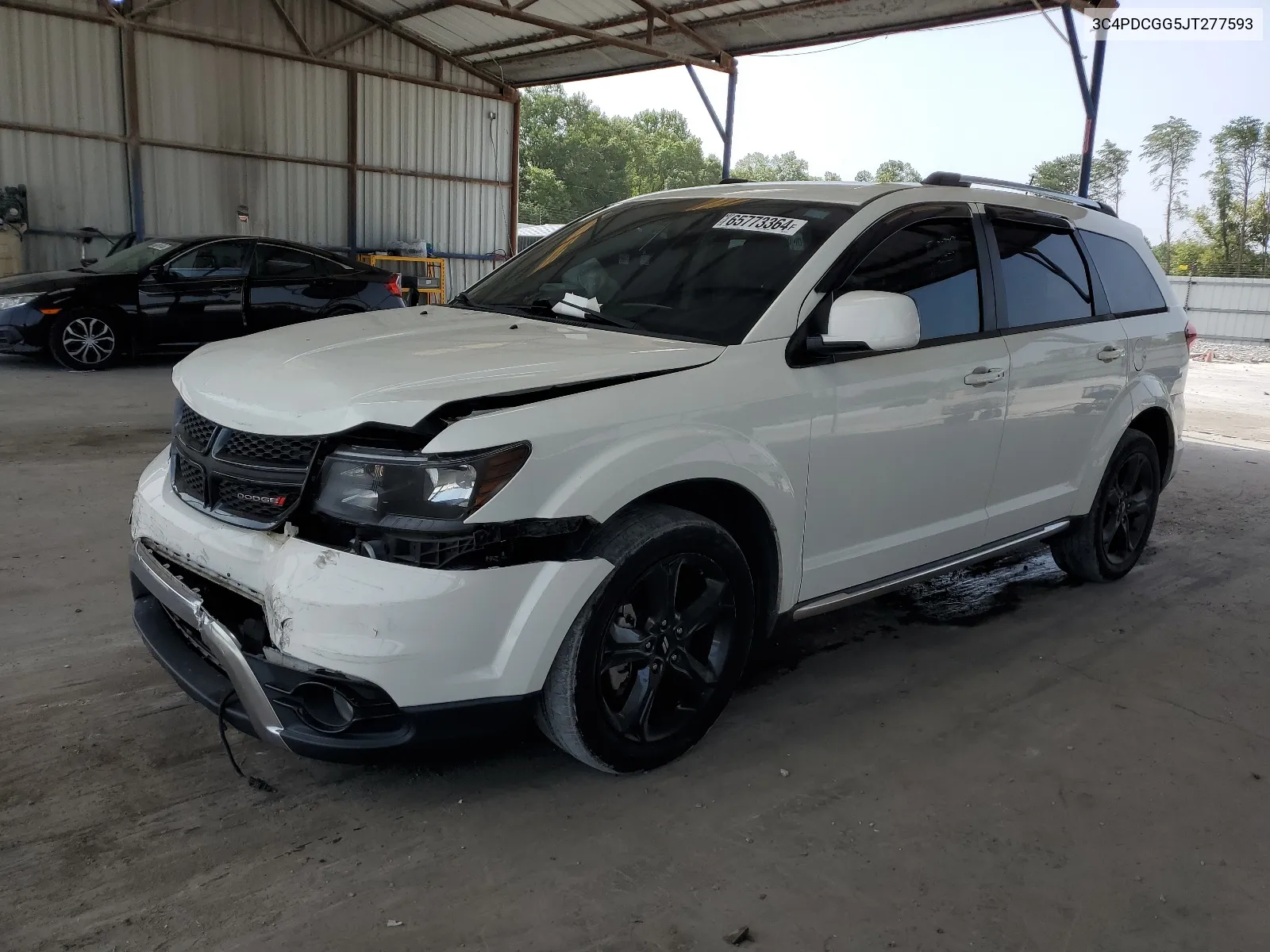 2018 Dodge Journey Crossroad VIN: 3C4PDCGG5JT277593 Lot: 65773364