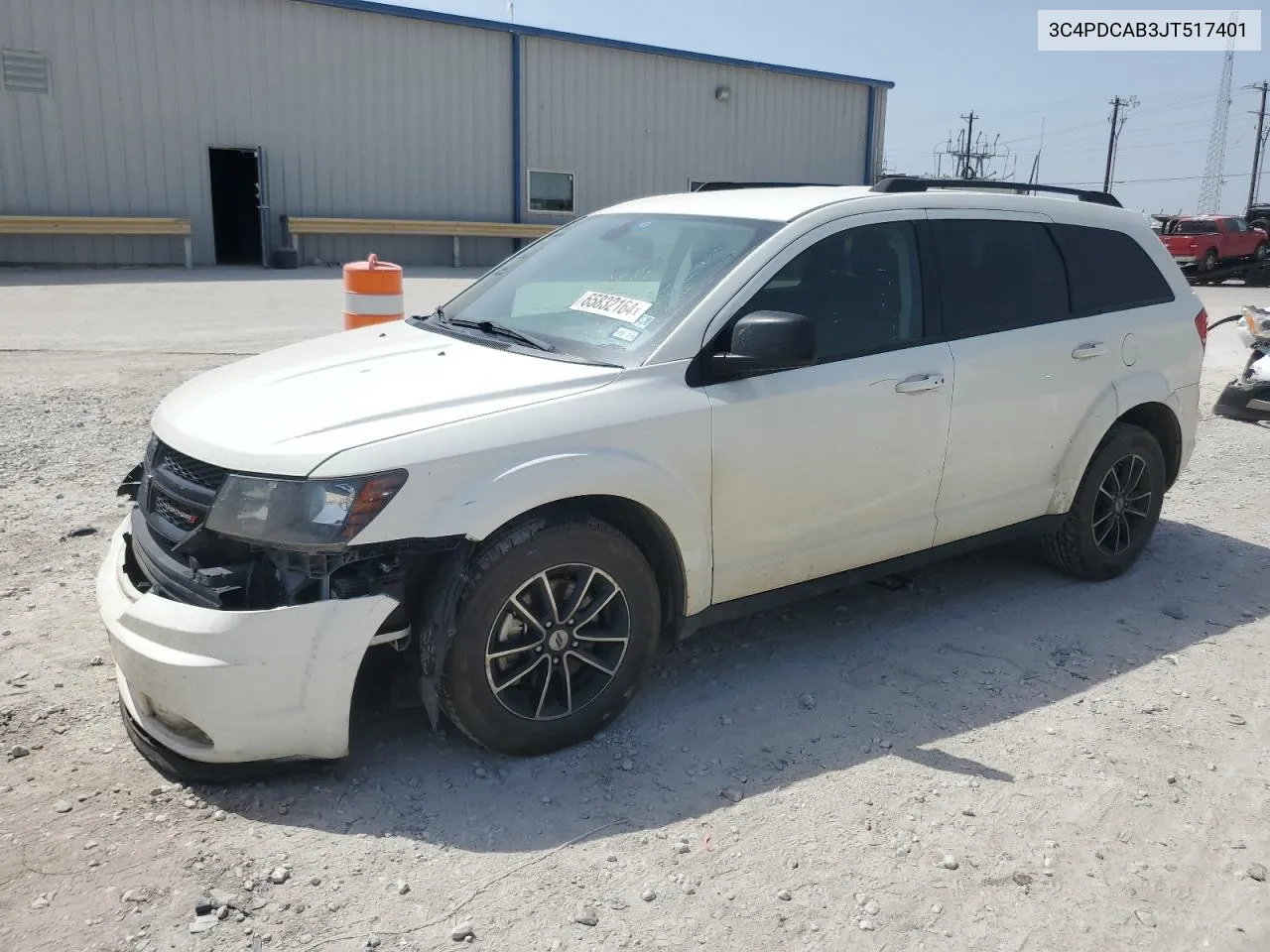 2018 Dodge Journey Se VIN: 3C4PDCAB3JT517401 Lot: 65832164