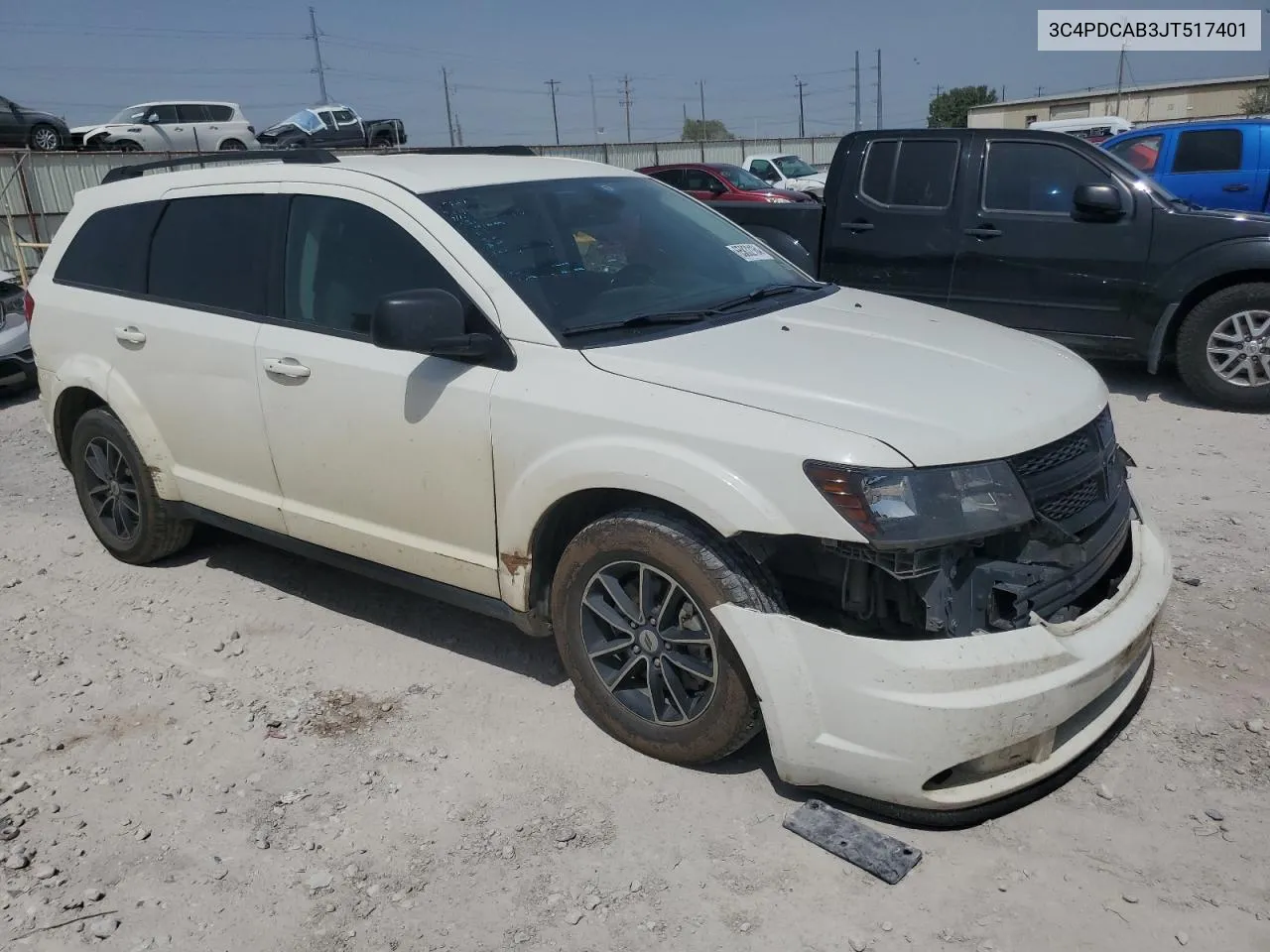 2018 Dodge Journey Se VIN: 3C4PDCAB3JT517401 Lot: 65832164