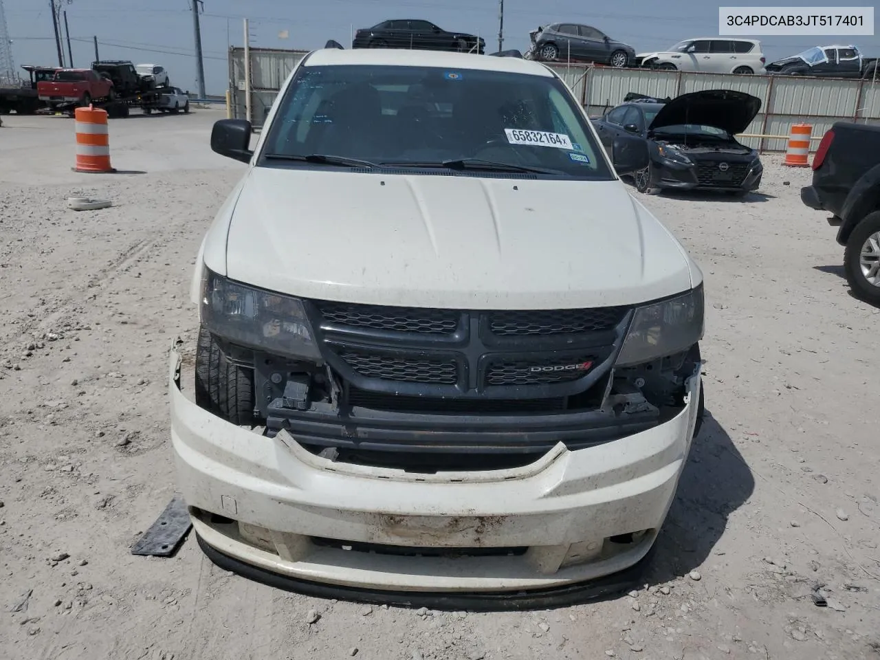 2018 Dodge Journey Se VIN: 3C4PDCAB3JT517401 Lot: 65832164