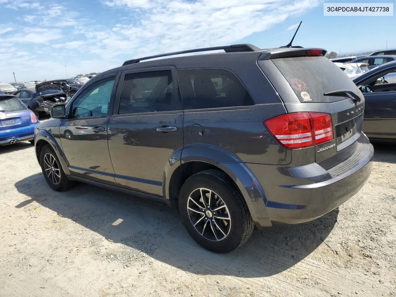 2018 Dodge Journey Se VIN: 3C4PDCAB4JT427738 Lot: 65855234