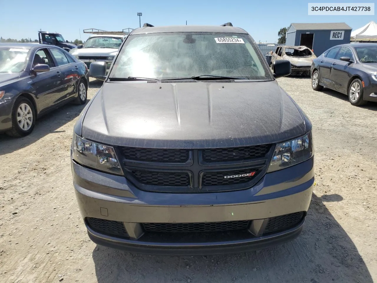 2018 Dodge Journey Se VIN: 3C4PDCAB4JT427738 Lot: 65855234