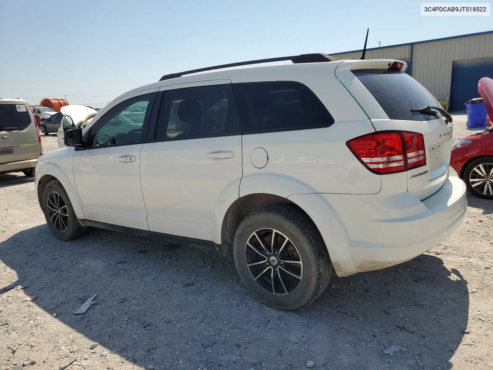 2018 Dodge Journey Se VIN: 3C4PDCAB9JT518522 Lot: 66365574