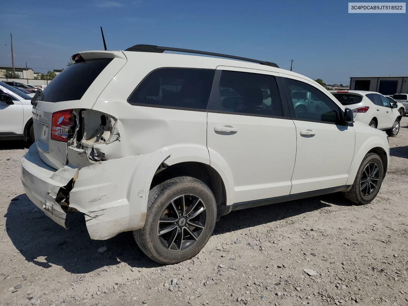 2018 Dodge Journey Se VIN: 3C4PDCAB9JT518522 Lot: 66365574