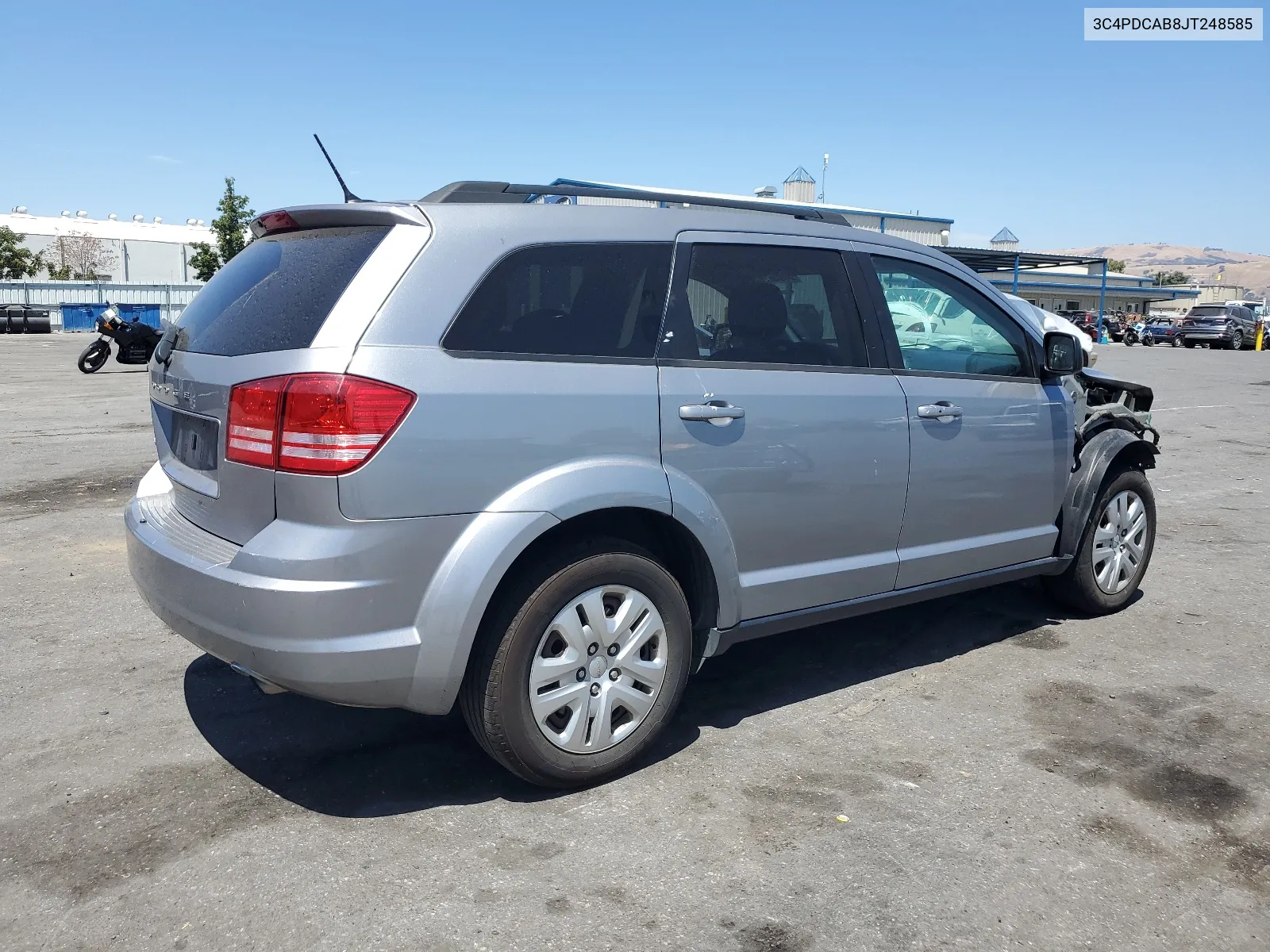 2018 Dodge Journey Se VIN: 3C4PDCAB8JT248585 Lot: 66688284