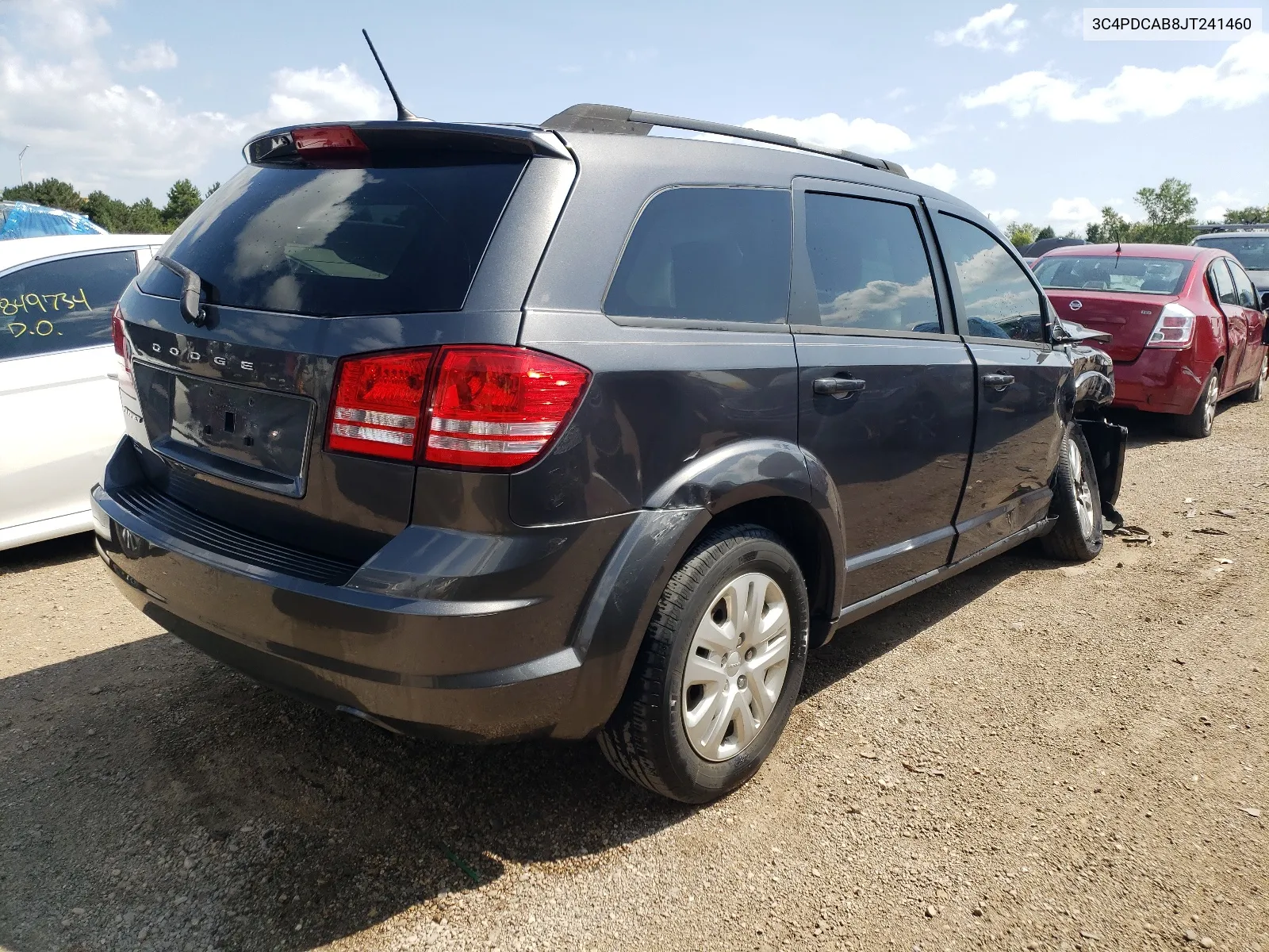 2018 Dodge Journey Se VIN: 3C4PDCAB8JT241460 Lot: 66748724