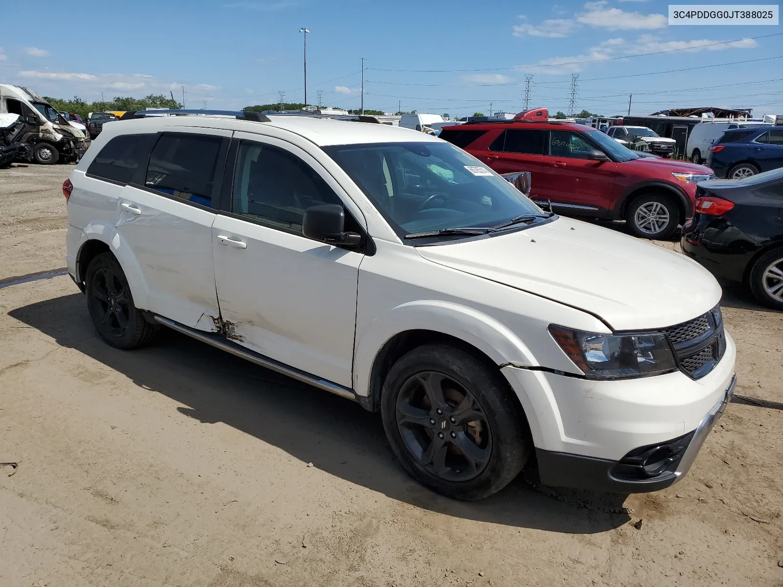 2018 Dodge Journey Crossroad VIN: 3C4PDDGG0JT388025 Lot: 66785514