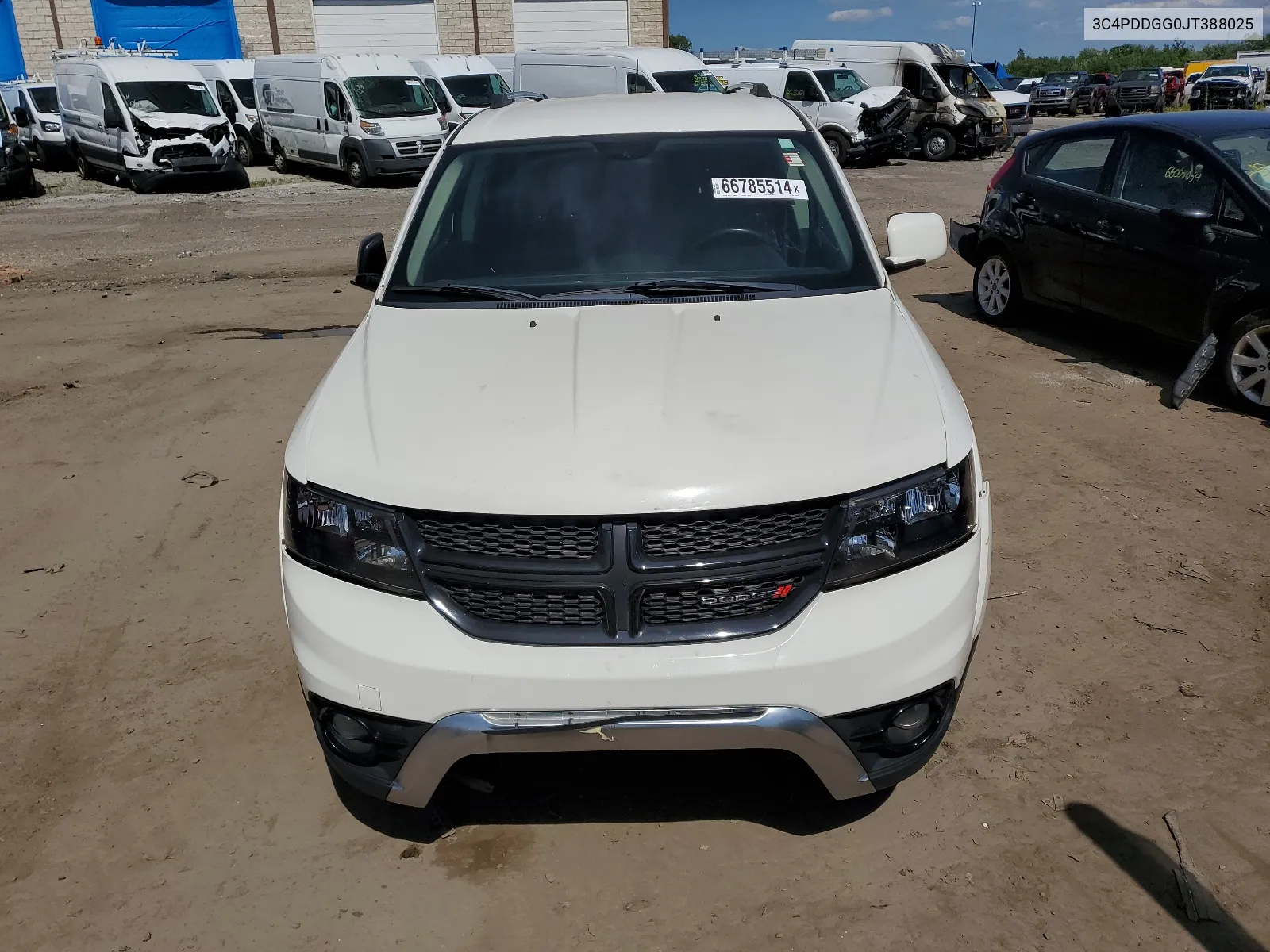 2018 Dodge Journey Crossroad VIN: 3C4PDDGG0JT388025 Lot: 66785514