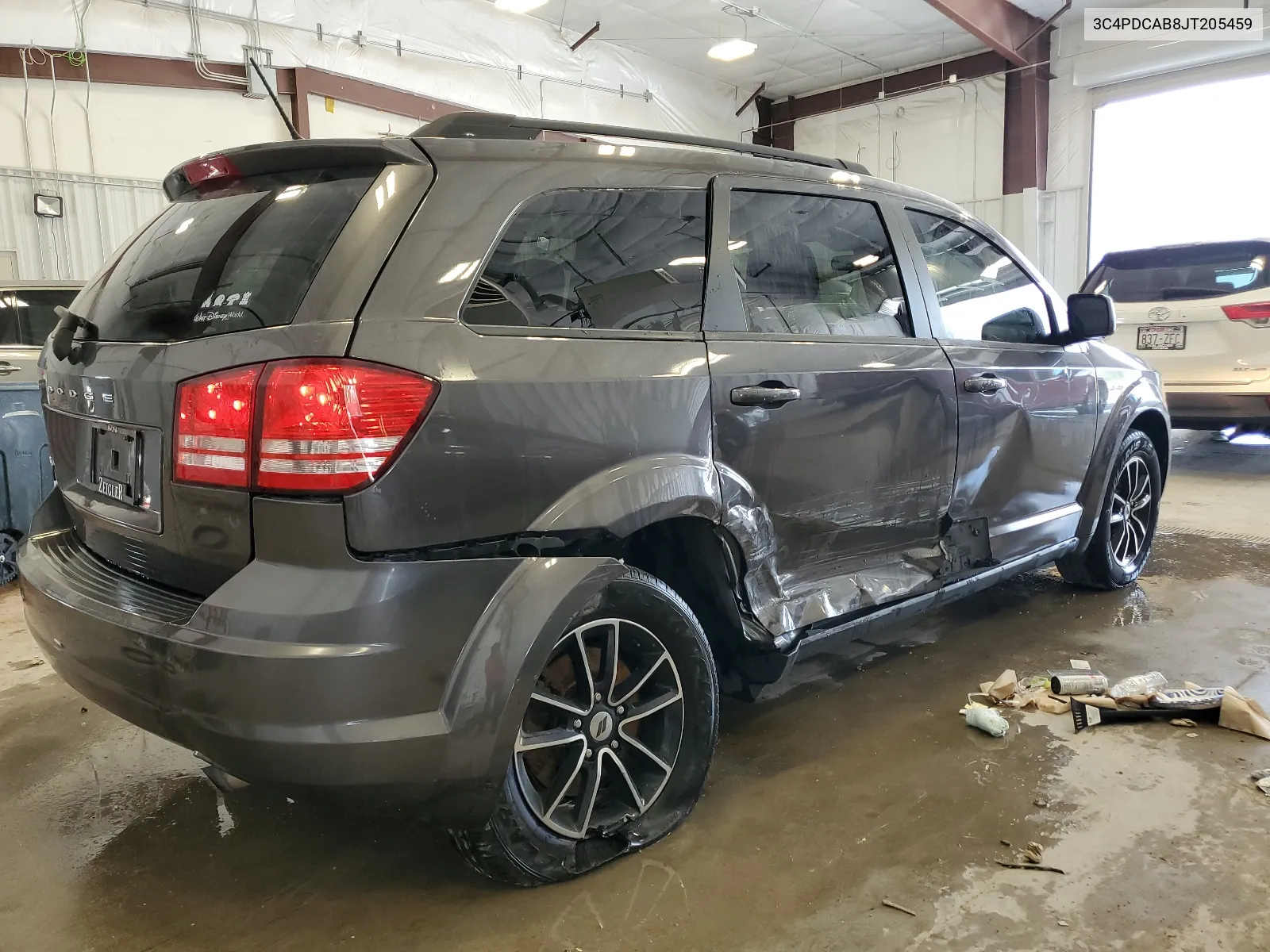 2018 Dodge Journey Se VIN: 3C4PDCAB8JT205459 Lot: 66936074