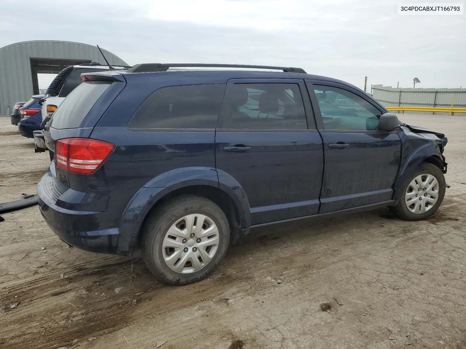 2018 Dodge Journey Se VIN: 3C4PDCABXJT166793 Lot: 66983344