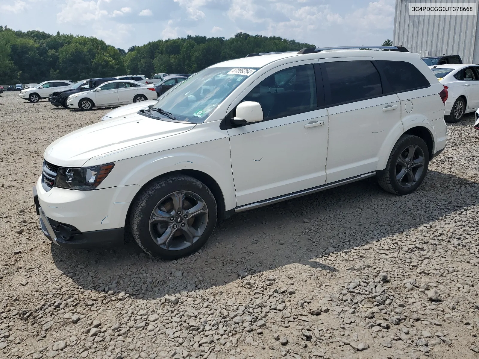 2018 Dodge Journey Crossroad VIN: 3C4PDCGG0JT378668 Lot: 67009284