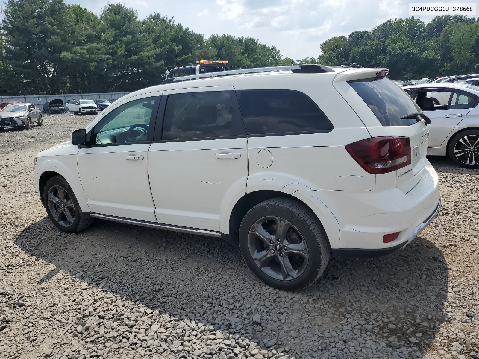 2018 Dodge Journey Crossroad VIN: 3C4PDCGG0JT378668 Lot: 67009284