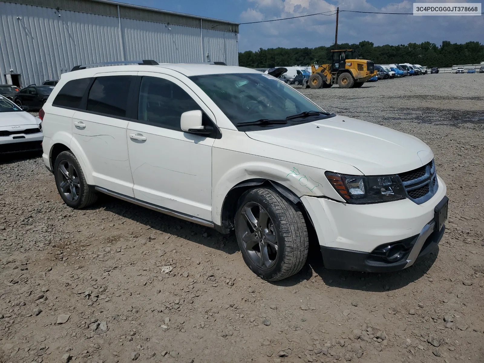 2018 Dodge Journey Crossroad VIN: 3C4PDCGG0JT378668 Lot: 67009284