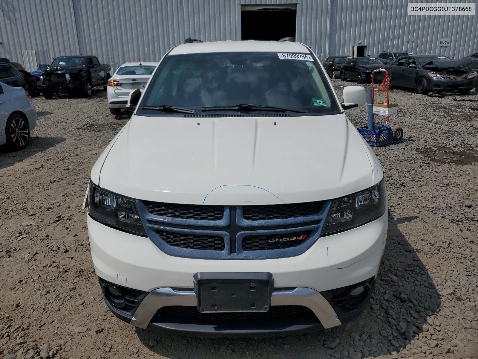 3C4PDCGG0JT378668 2018 Dodge Journey Crossroad