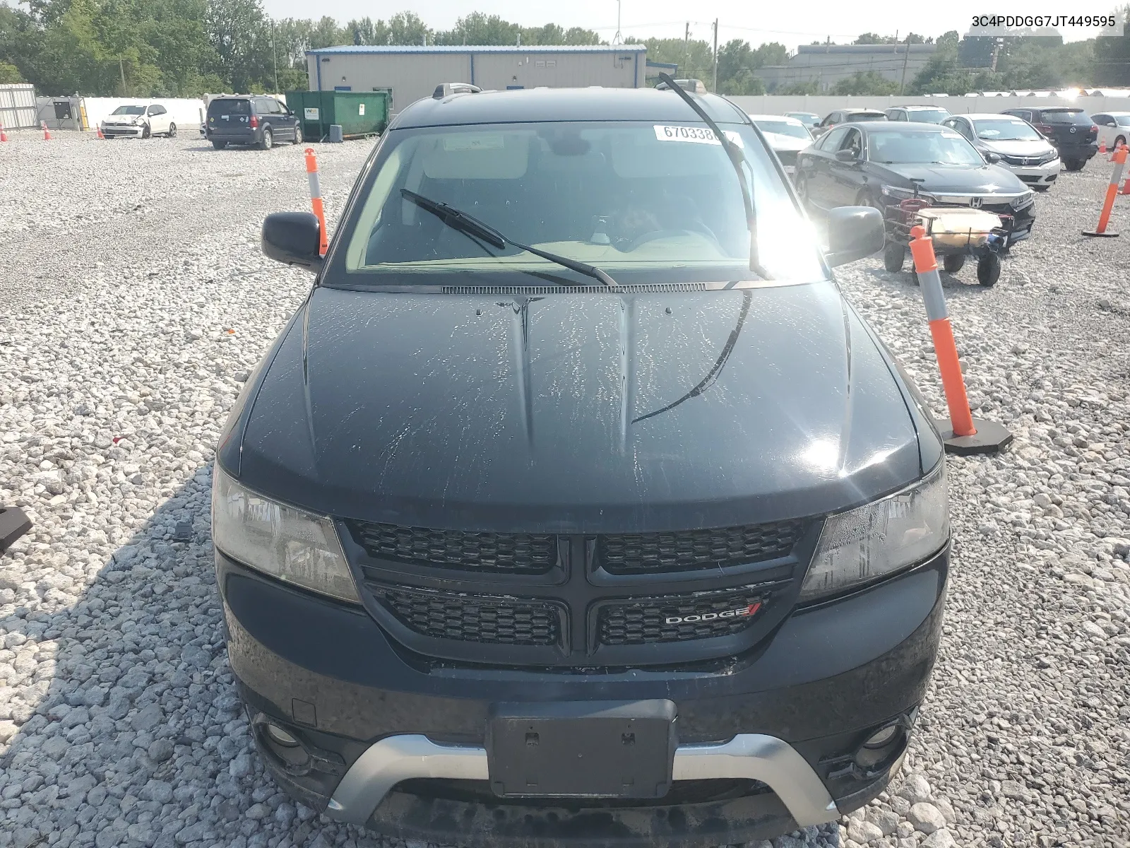 2018 Dodge Journey Crossroad VIN: 3C4PDDGG7JT449595 Lot: 67033864