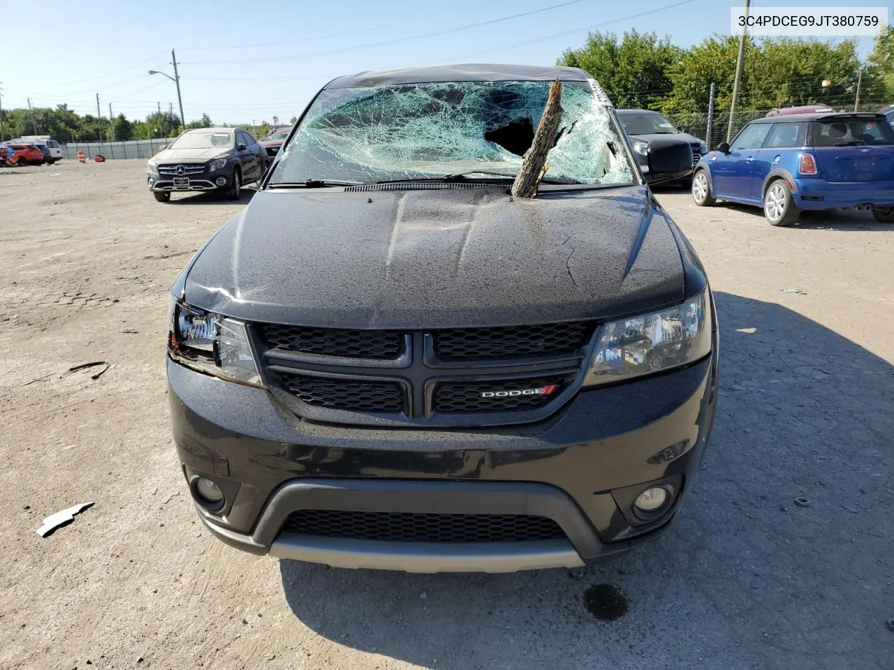 2018 Dodge Journey Gt VIN: 3C4PDCEG9JT380759 Lot: 67056694