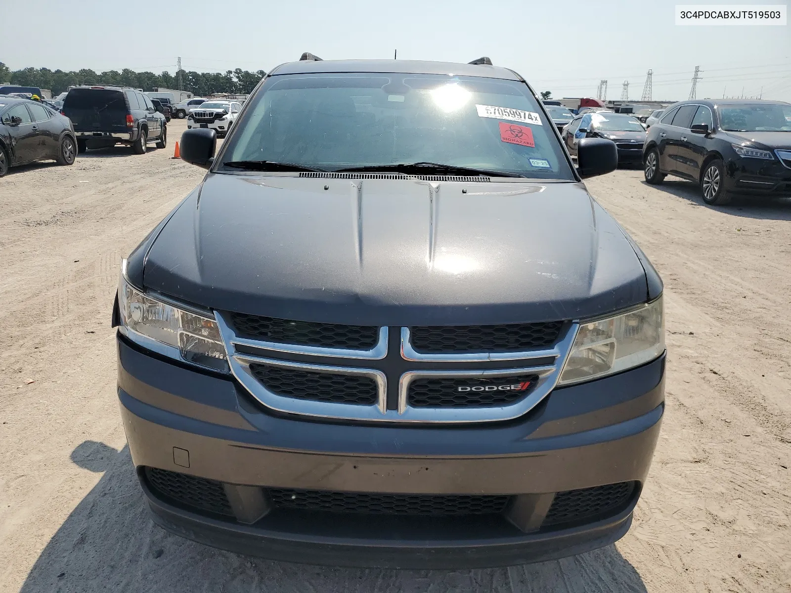 2018 Dodge Journey Se VIN: 3C4PDCABXJT519503 Lot: 67059974