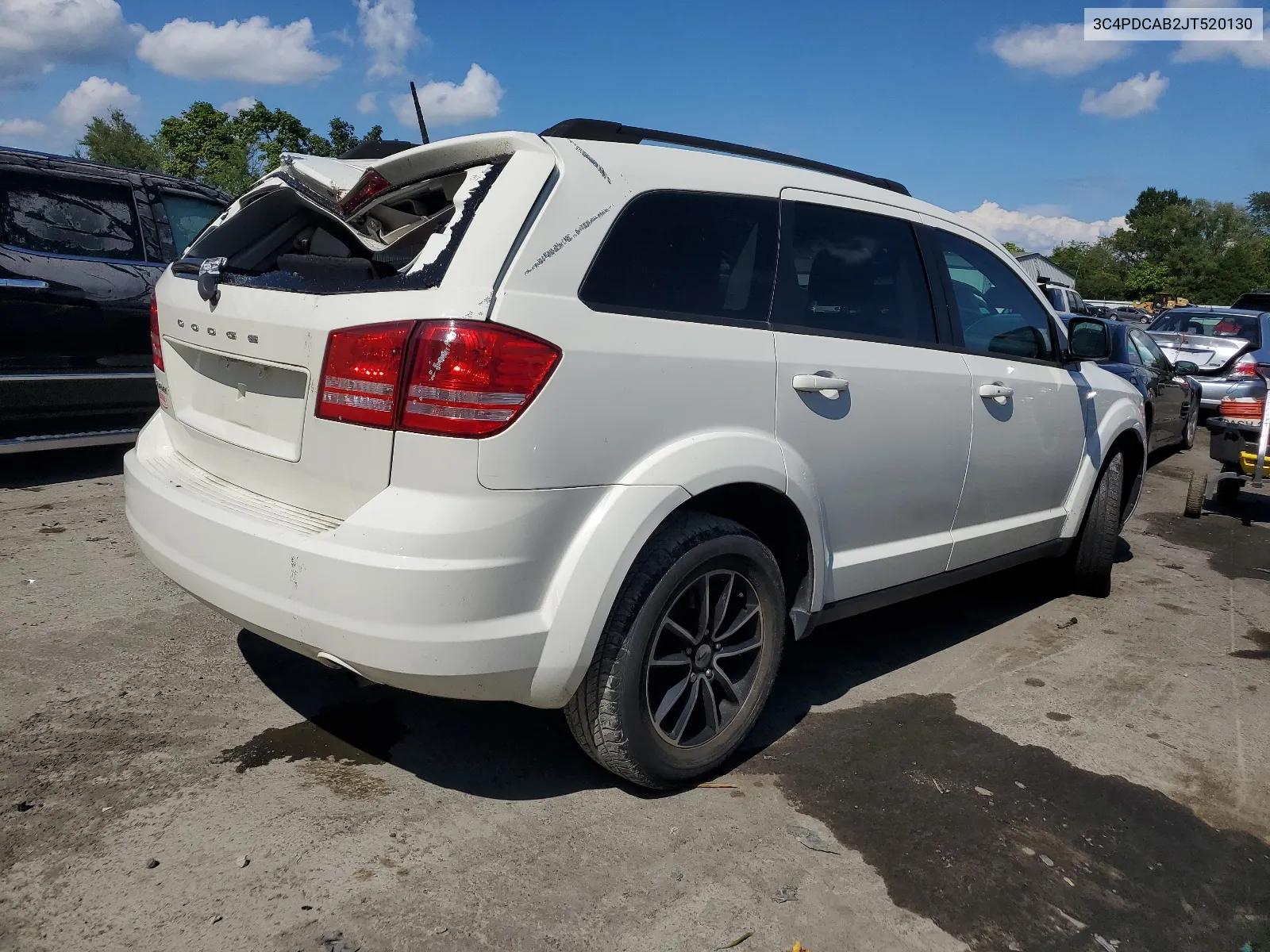 2018 Dodge Journey Se VIN: 3C4PDCAB2JT520130 Lot: 67263934