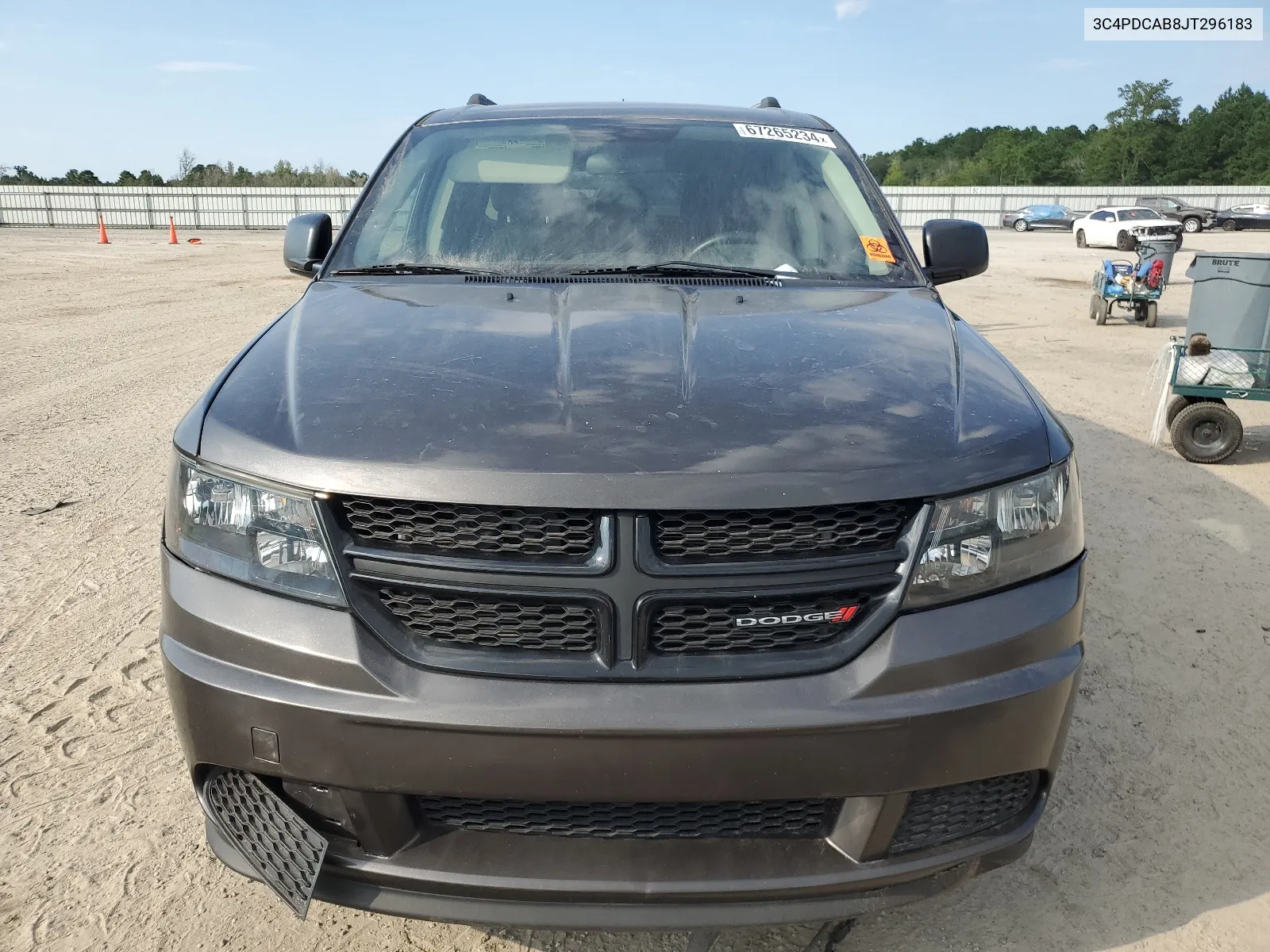 2018 Dodge Journey Se VIN: 3C4PDCAB8JT296183 Lot: 67265234