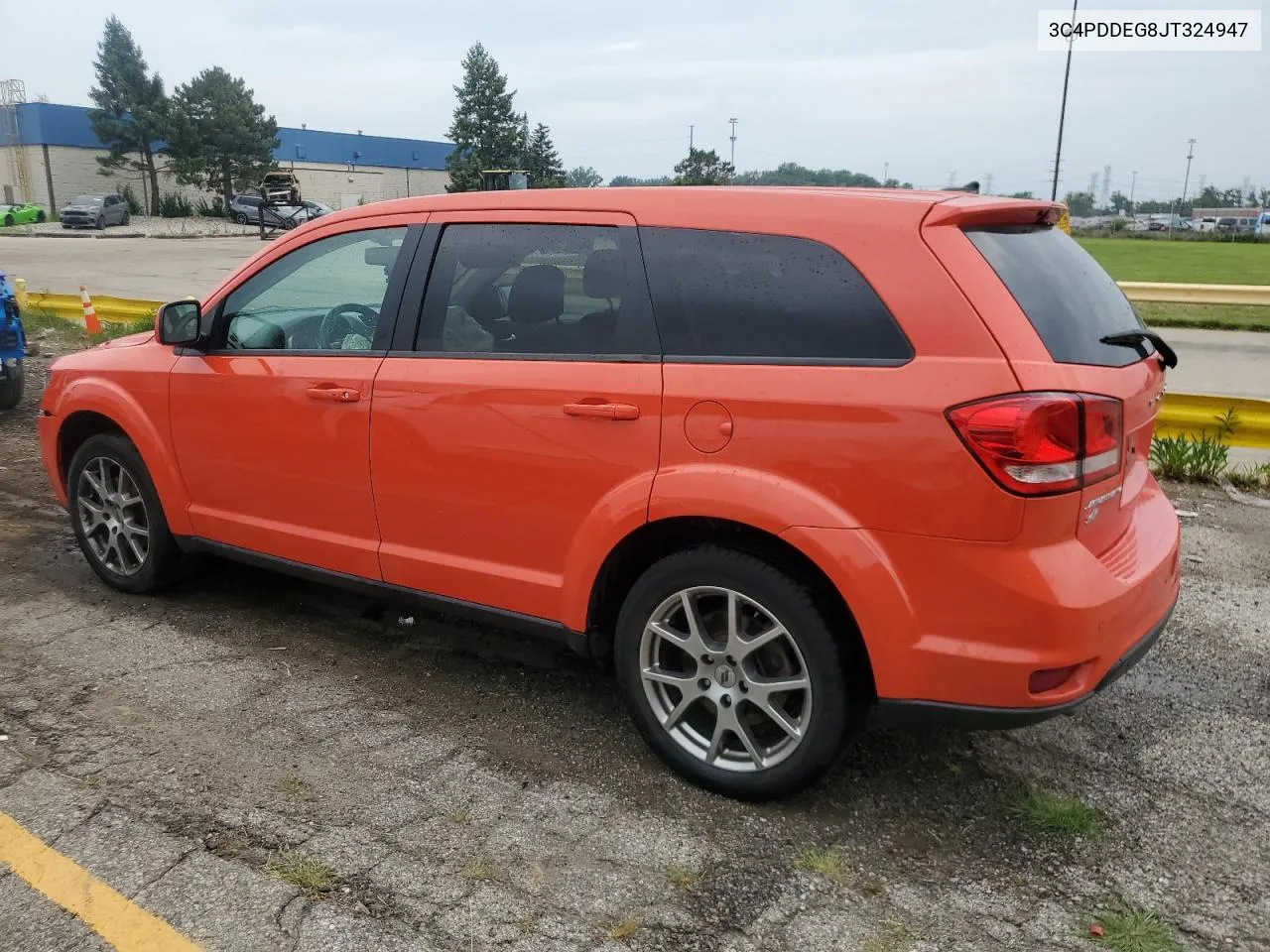 2018 Dodge Journey Gt VIN: 3C4PDDEG8JT324947 Lot: 67532444