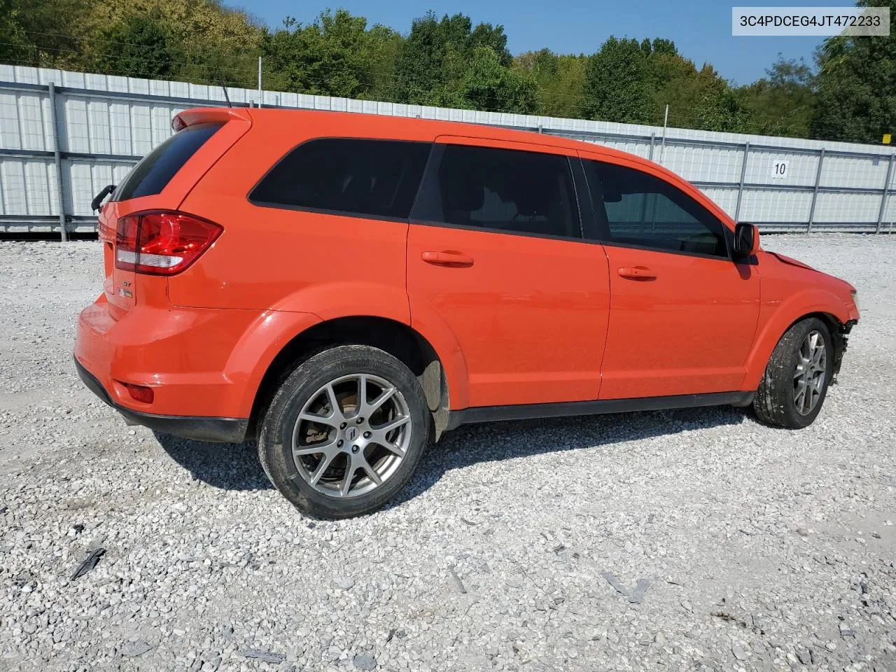 2018 Dodge Journey Gt VIN: 3C4PDCEG4JT472233 Lot: 67647913