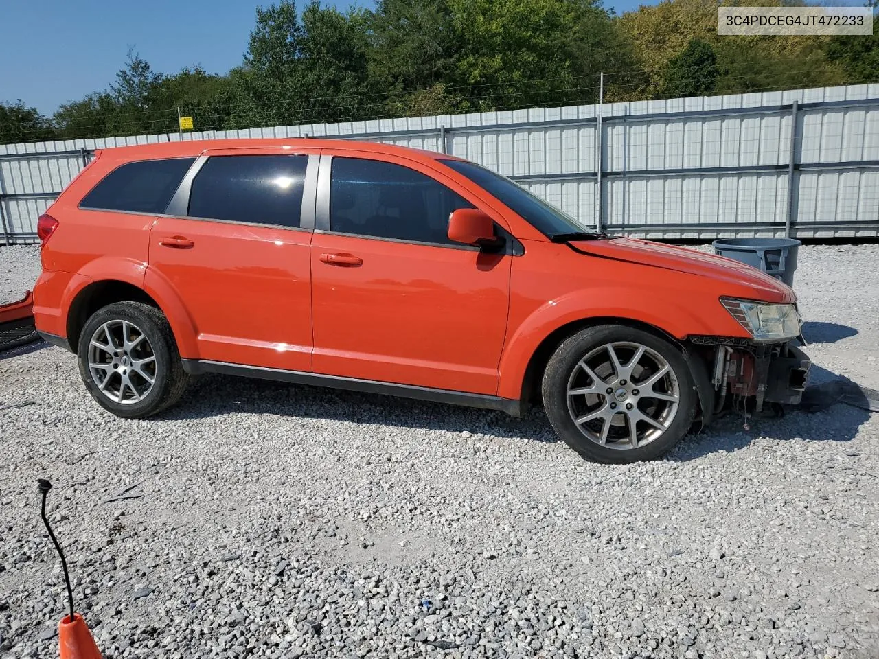 2018 Dodge Journey Gt VIN: 3C4PDCEG4JT472233 Lot: 67647913