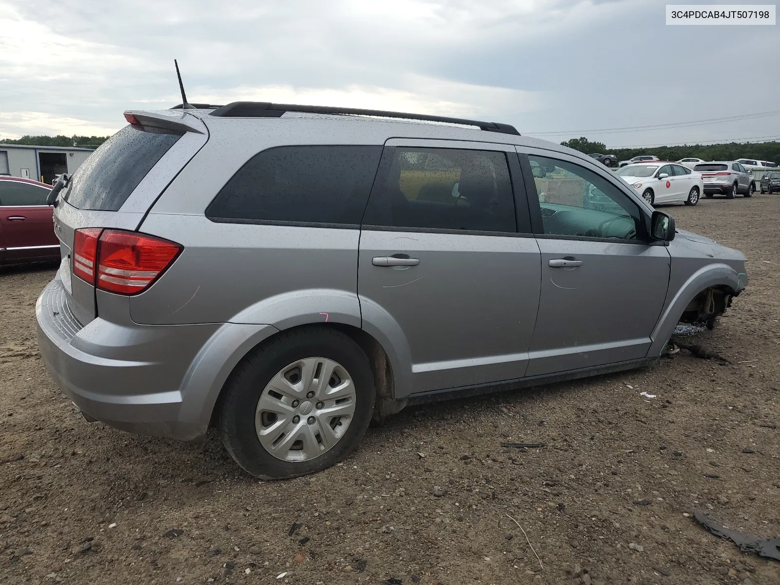 2018 Dodge Journey Se VIN: 3C4PDCAB4JT507198 Lot: 67679234