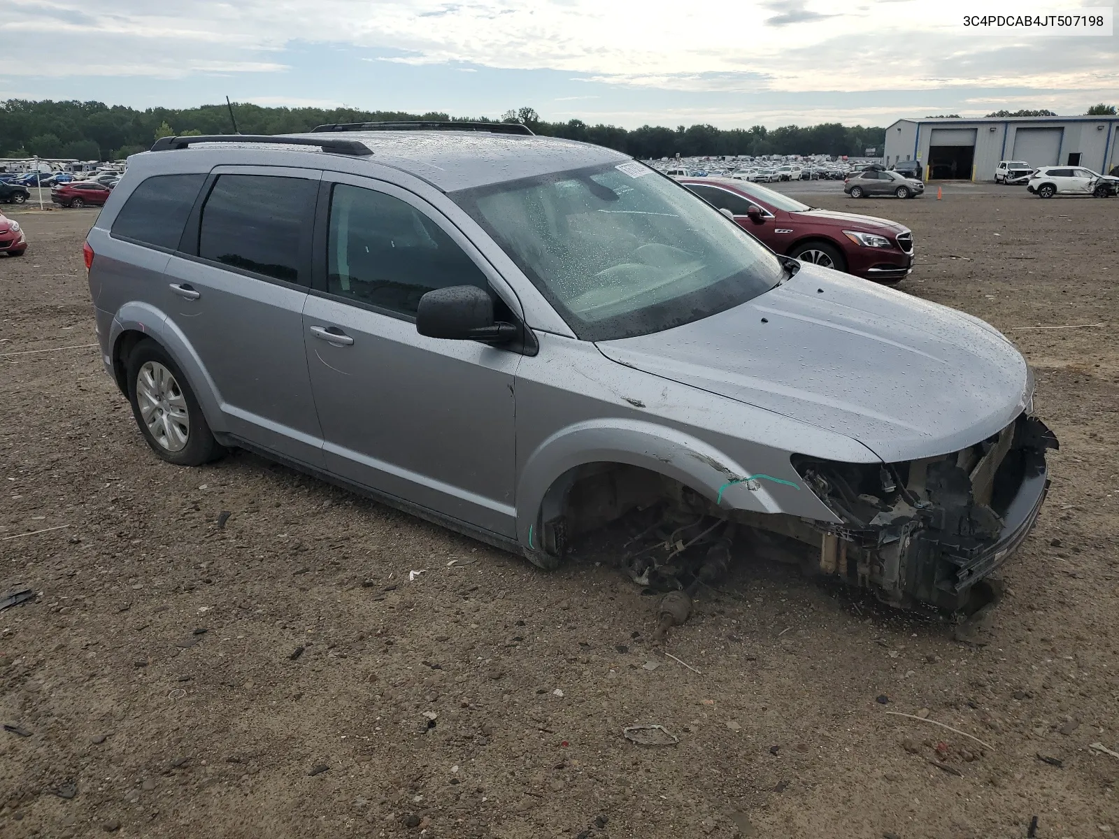 2018 Dodge Journey Se VIN: 3C4PDCAB4JT507198 Lot: 67679234