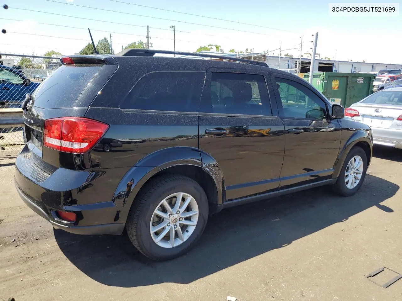 2018 Dodge Journey Sxt VIN: 3C4PDCBG5JT521699 Lot: 67704924