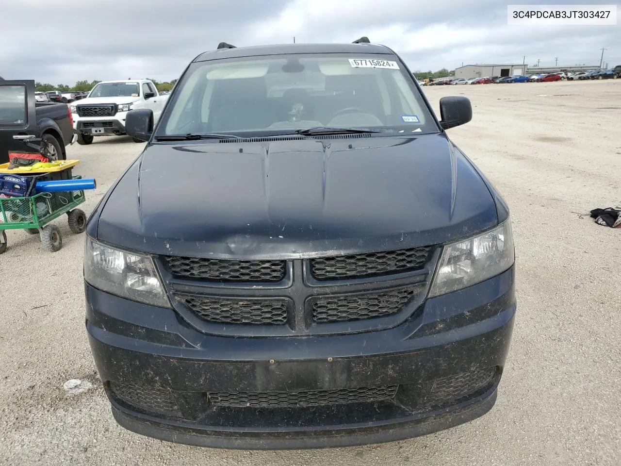 2018 Dodge Journey Se VIN: 3C4PDCAB3JT303427 Lot: 67715824