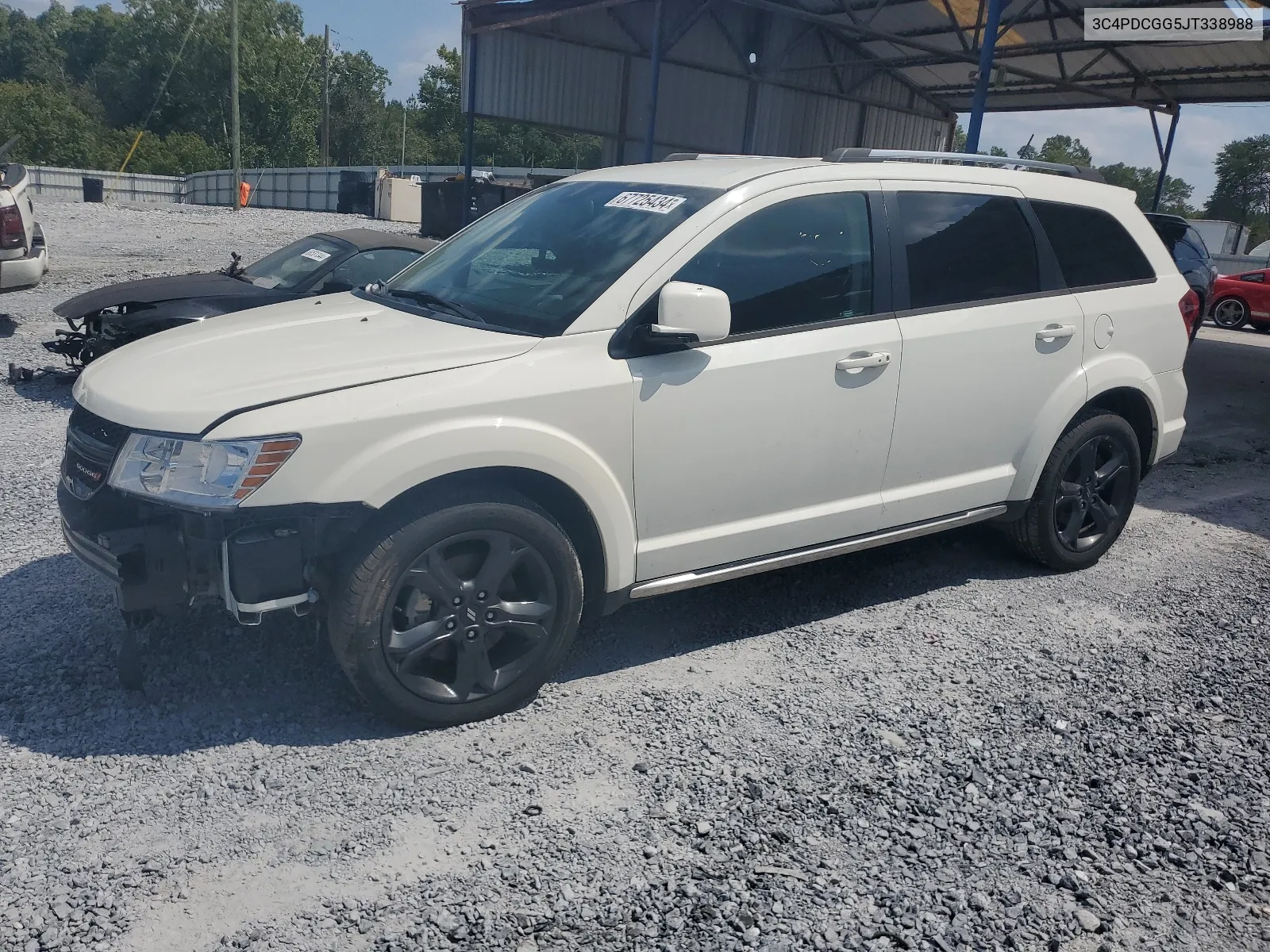 2018 Dodge Journey Crossroad VIN: 3C4PDCGG5JT338988 Lot: 67725434