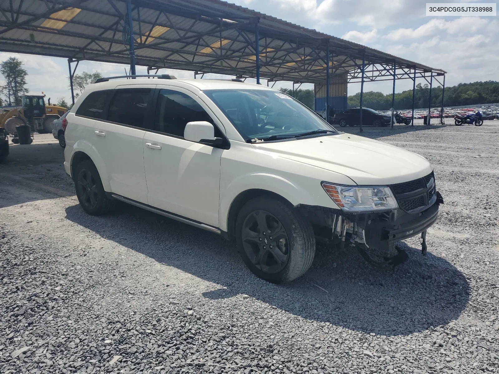 2018 Dodge Journey Crossroad VIN: 3C4PDCGG5JT338988 Lot: 67725434