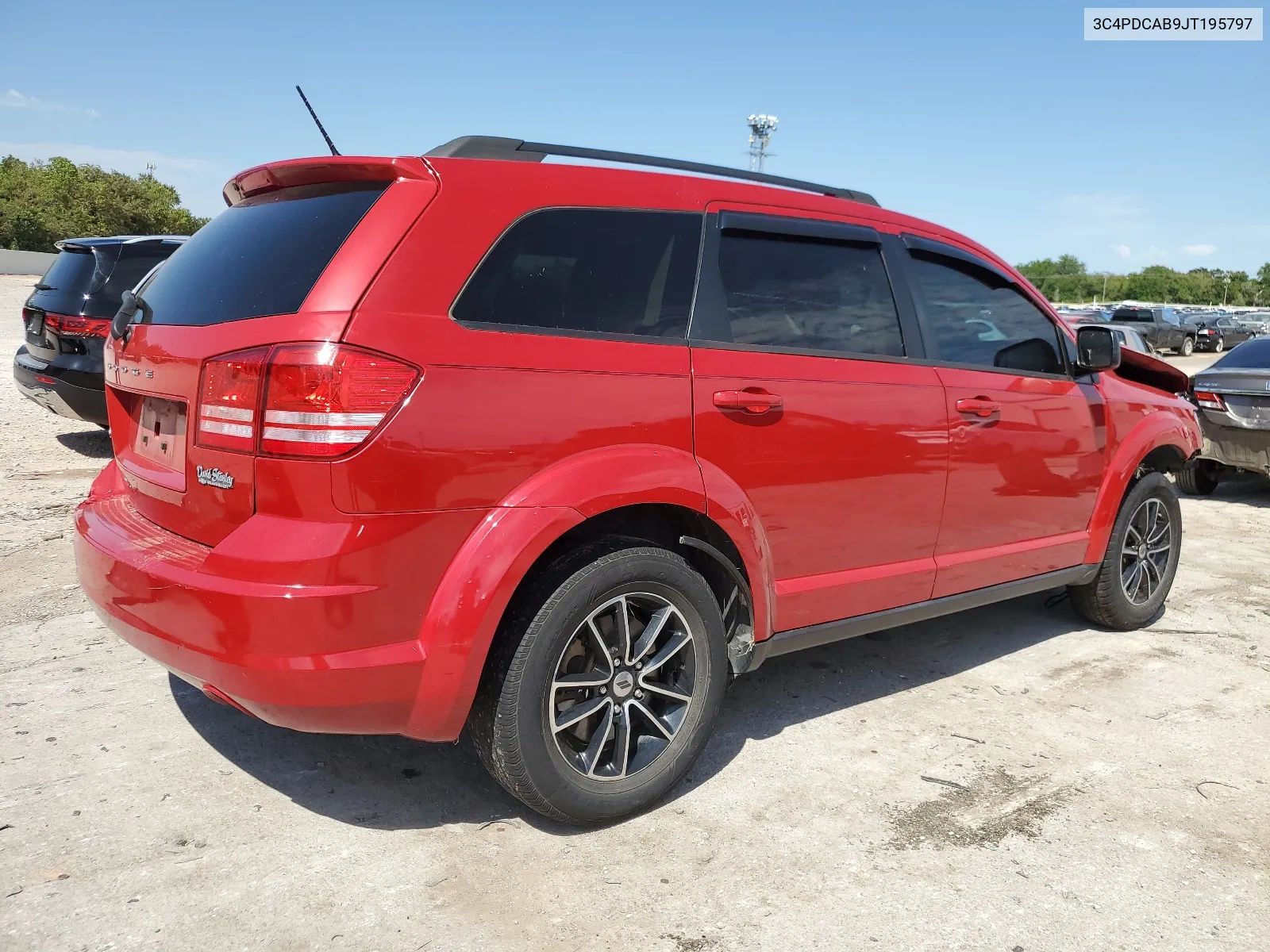 2018 Dodge Journey Se VIN: 3C4PDCAB9JT195797 Lot: 67782924