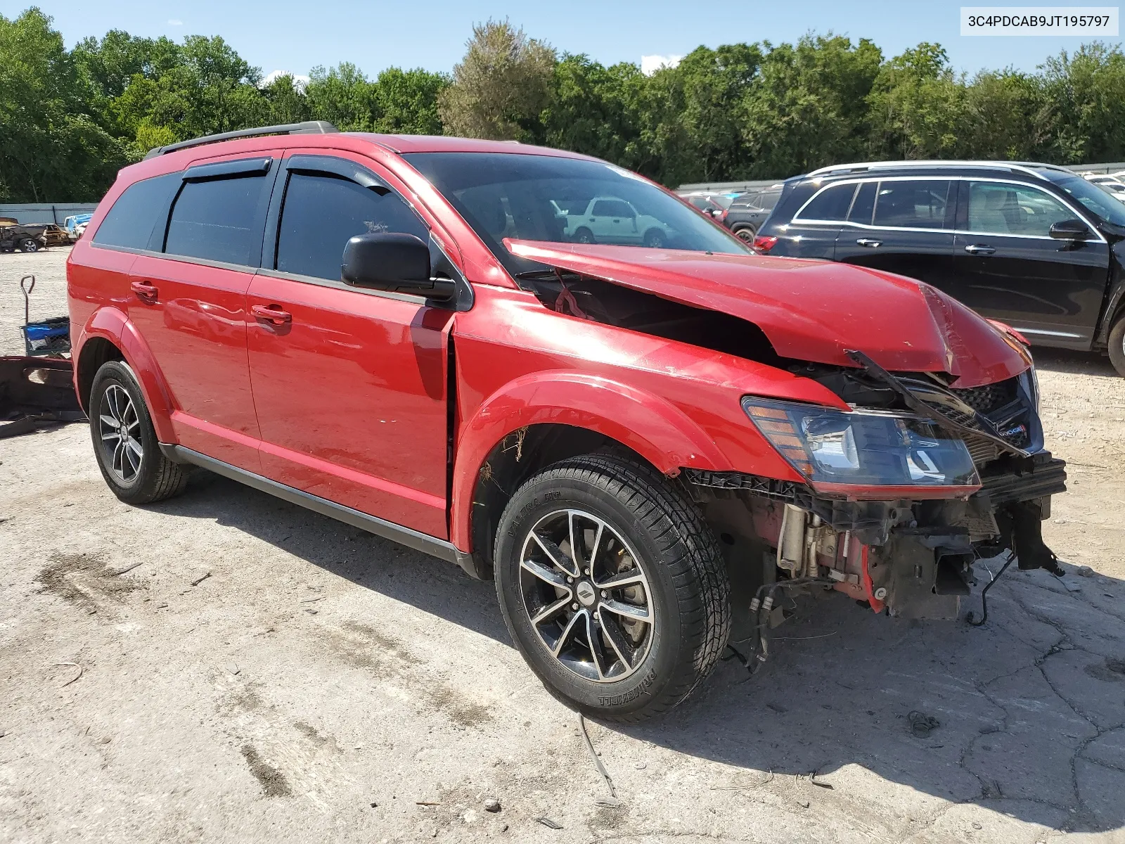 2018 Dodge Journey Se VIN: 3C4PDCAB9JT195797 Lot: 67782924