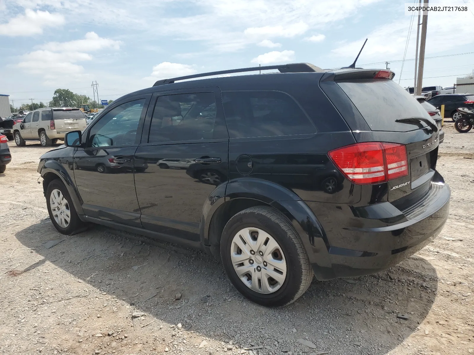 2018 Dodge Journey Se VIN: 3C4PDCAB2JT217638 Lot: 67849814