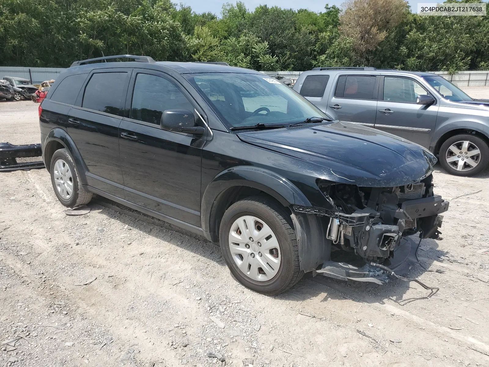 2018 Dodge Journey Se VIN: 3C4PDCAB2JT217638 Lot: 67849814