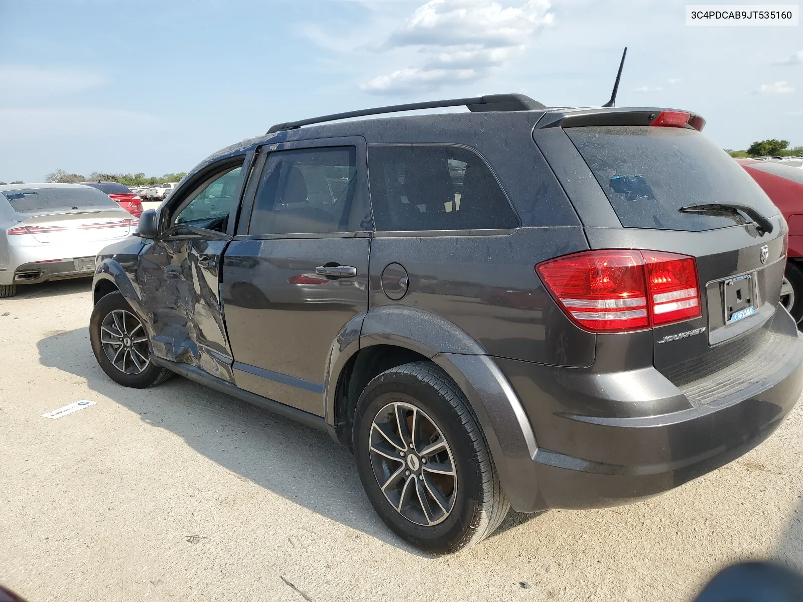 2018 Dodge Journey Se VIN: 3C4PDCAB9JT535160 Lot: 68056944