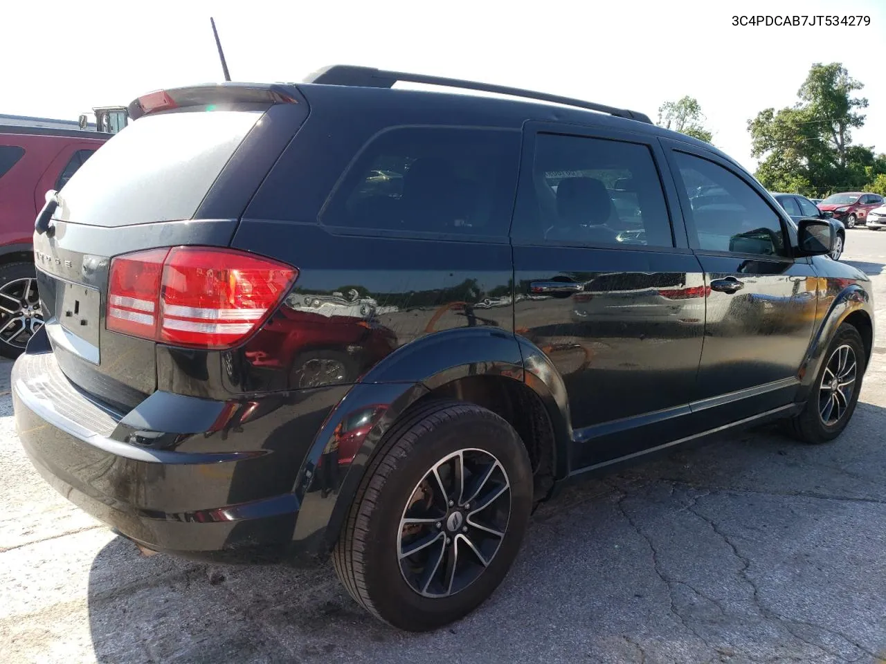 2018 Dodge Journey Se VIN: 3C4PDCAB7JT534279 Lot: 68180974