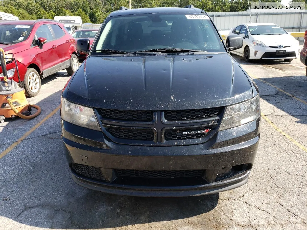 2018 Dodge Journey Se VIN: 3C4PDCAB7JT534279 Lot: 68180974