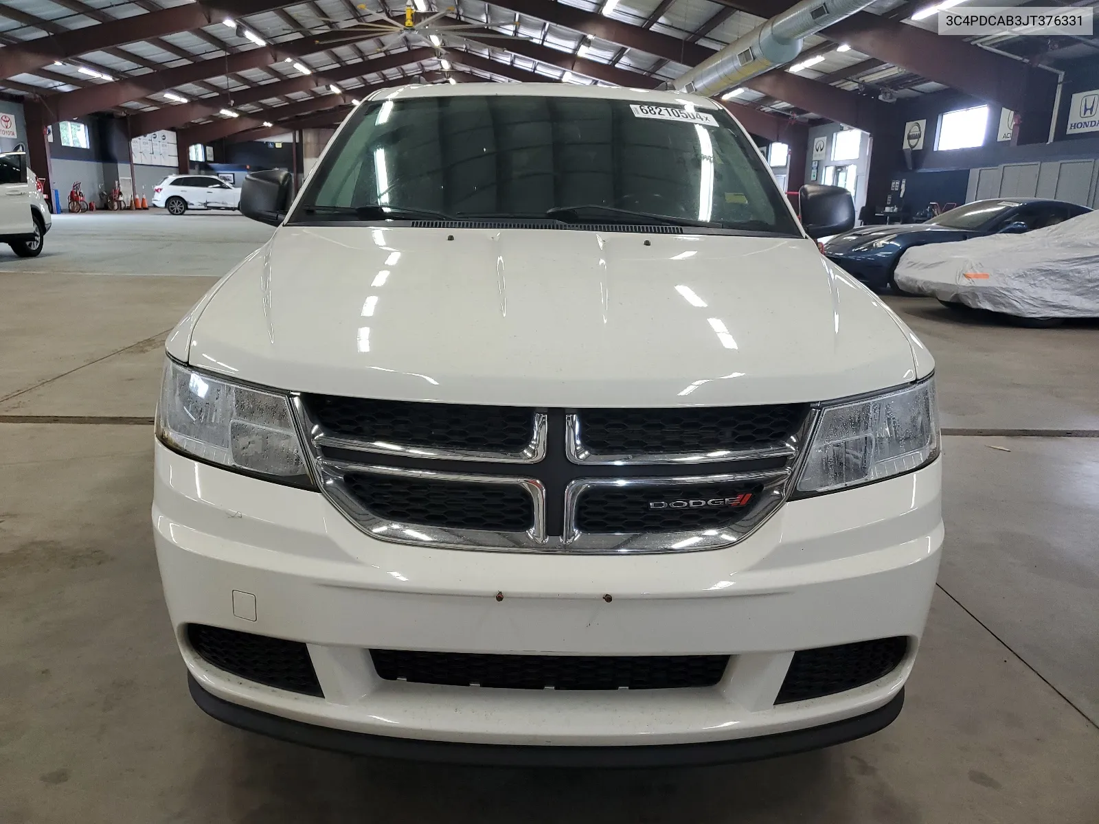 2018 Dodge Journey Se VIN: 3C4PDCAB3JT376331 Lot: 68210504