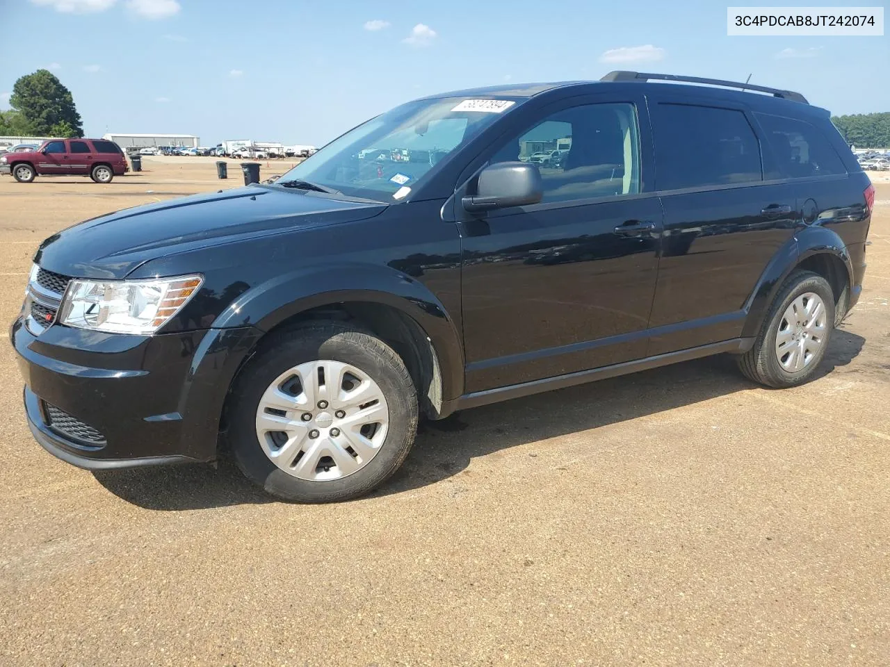 2018 Dodge Journey Se VIN: 3C4PDCAB8JT242074 Lot: 68247894