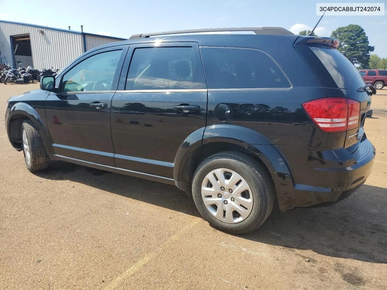 2018 Dodge Journey Se VIN: 3C4PDCAB8JT242074 Lot: 68247894