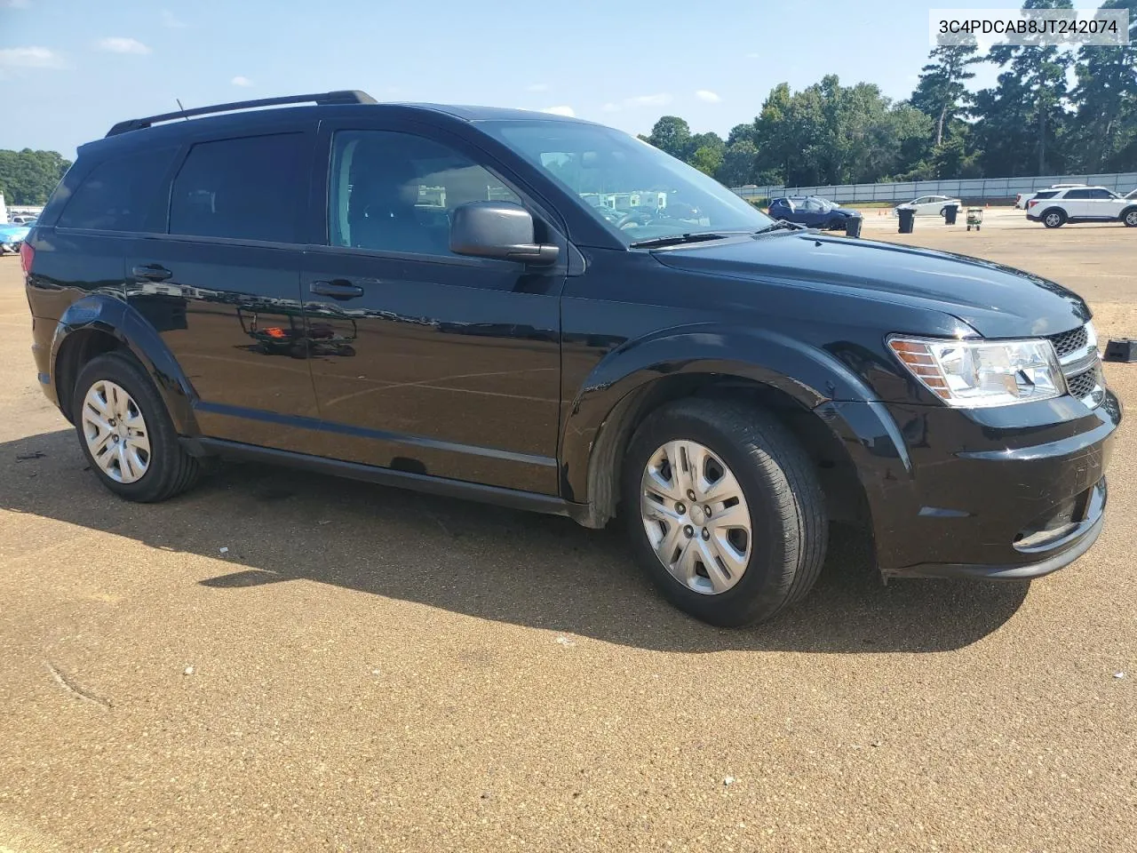 2018 Dodge Journey Se VIN: 3C4PDCAB8JT242074 Lot: 68247894