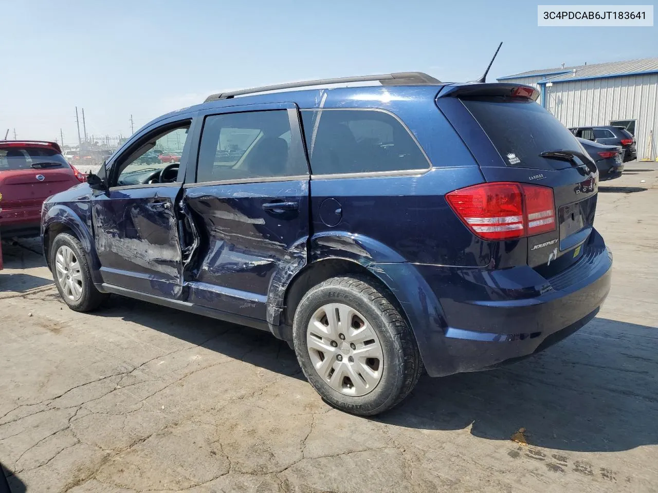 2018 Dodge Journey Se VIN: 3C4PDCAB6JT183641 Lot: 68369044